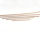 Himmeli Copper Tubes Beads 2.5x200mm Raw copper tubes Cek001-430