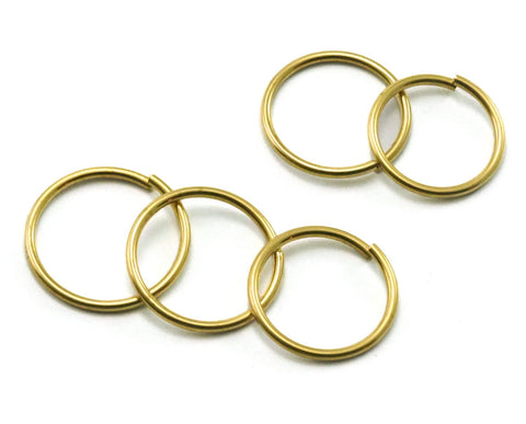 Open jump ring 18.5mm 15 gauge( 1,5mm)US4 3/4 raw brass jumpring JR18515-80 2111