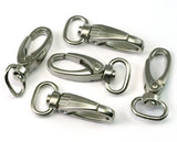 Swivel Lever Snap Hook Silver tone swivel clip clasp Bag Handbag Strap Handle chain findings, swivel hook, 38x17mm Alloy 2167
