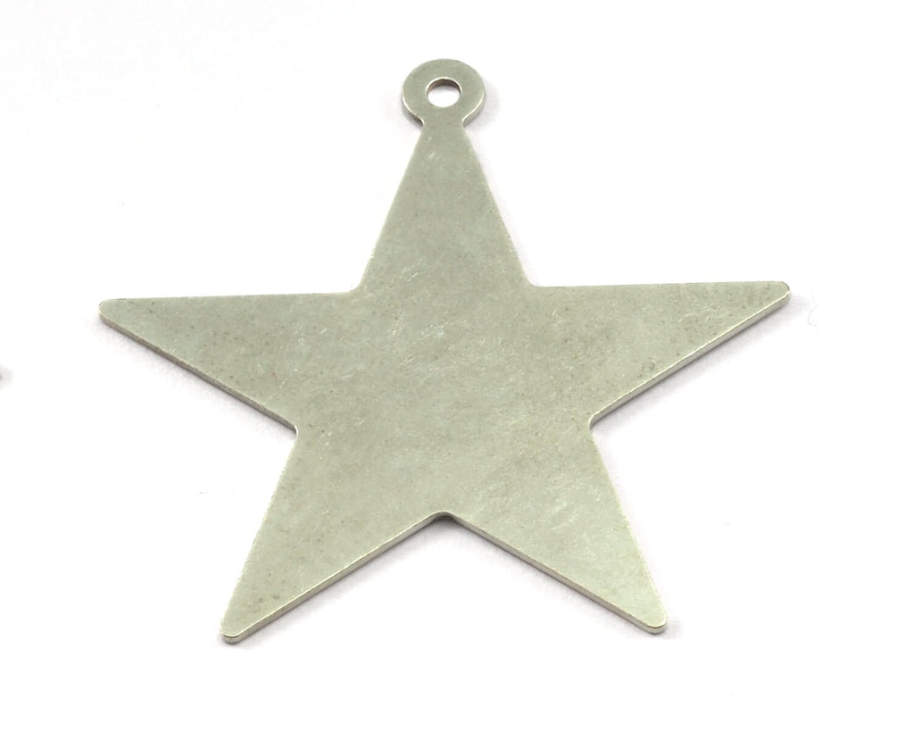 Antique silver plated brass star charms pendant 1 loop 29x30mm thickness: 0.5mm  2012-120