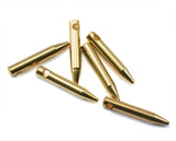 4x25mm 1.16"x1" Gold plated brass long spike finding spacer industrial design (2.5mm 0.1" 10 gauge hole ) pendulum 1137