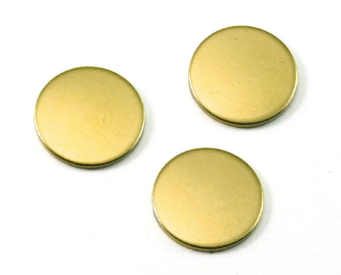 circle tag dimension 20mm  thickness 1.5mm raw brass charms findings pendants stamping 2128-400
