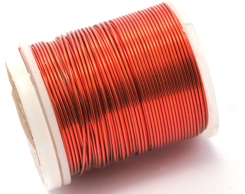Himmeli Copper tone Color Wire 20 Gauge (0.85mm) Enamel Copper Wire 28 Feet 8.5 meter Non Tarnish wirework W003