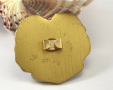 Belt Buckle, Vintage Resin Wall decor 95x90mm limited stock Made in Germany bjk033