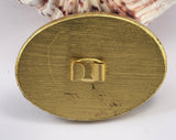 Belt Buckle, Vintage Resin Wall decor 88x64mm limited stock Made in Germany bjk034