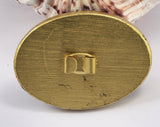 Belt Buckle, Vintage Resin Wall decor 106x75mm limited stock Made in Germany bjk035