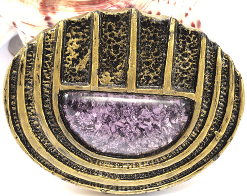 Belt Buckle, Vintage Resin Wall decor 100x75mm limited stock Made in Germany bjk031
