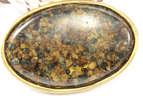 Belt Buckle, Vintage Resin Wall decor 93x63mm limited stock Made in Germany bjk047