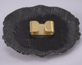 Belt Buckle, Vintage Resin Wall decor 65x50 limited stock Made in Germany bjk056