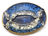 Belt Buckle, Vintage Resin Wall decor 96x74mm limited stock Made in Germany bjk058
