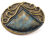 Belt Buckle, Vintage Resin Wall decor 98x76mm limited stock Made in Germany bjk059