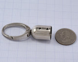 Swivel Lever Snap Hook Silver tone, swivel clip, clasp, Bag Handbag Strap Handle chain, findings, swivel hook, 56x23mm Alloy 2323