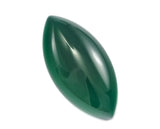 Green Agate marquise shape cabochon 5x10mm 082 - no hole