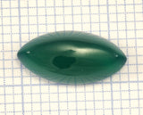 Dyed Green Red Agate, Onyx, Mother of Pearl marquise shape cabochon 6x12mm 300 - no hole