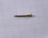 Escutcheon Pins 2x26mm 5/64x1 1/32 inches Nails Raw Brass tacks brads String art 2328-70