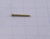 Escutcheon Pins 1x15mm Nails Raw Brass tacks brads String art 2334-10