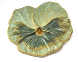 Lotus Belt Buckle, Vintage Resin Wall decor 80x68mm limited stock Made in Germany bjk008