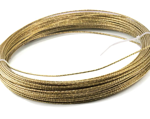 Wire Art Textured Round Raw Brass Wire 2mm 0.081 inc 12 Gauge raf4-01