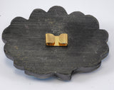 Belt Buckle, Vintage Resin Wall decor 96x71mm limited stock Made in Germany bjk045
