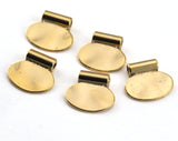 12x13mm (2mm hole) gold plated alloy finding charm pendant 1023
