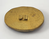 Belt Buckle, Vintage Resin Wall decor 63x47mm limited stock Made in Germany bjk060
