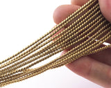 Wire Art Swirl  Raw Brass Wire 1.5mm 0.06 inc 15 Gauge Raf3-02