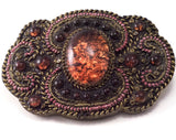 Belt Buckle, Vintage Resin Wall decor 101x68mm limited stock Made in Germany BJK062