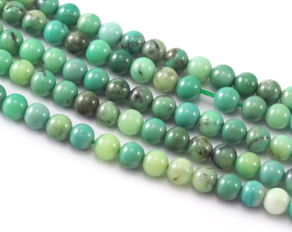 Round apple stone beads, 4mm gemstone beads, semiprecious stones, jewelry design, wholesale beads B40 2132