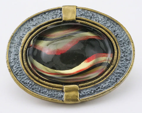 Belt Buckle, Vintage Resin Wall decor 93x74mm limited stock Made in Germany bjk065