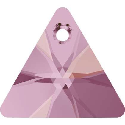 xilion triangle shaped fancy stone 6628 Swarovski® lilac shadow (lish) 8mm unfoiled