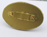 Belt Buckle, Vintage Resin Wall decor 95x64mm limited stock Made in Germany bjk067