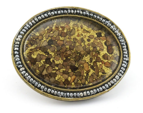 Belt Buckle, Vintage Resin Wall decor 83x66mm limited stock Made in Germany bjk067