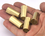 Cone Raw Brass tube Top=12mm Bottom=14mm Width=26mm (hole inside diameter Top=10.5mm Bottom=12mm) 2425