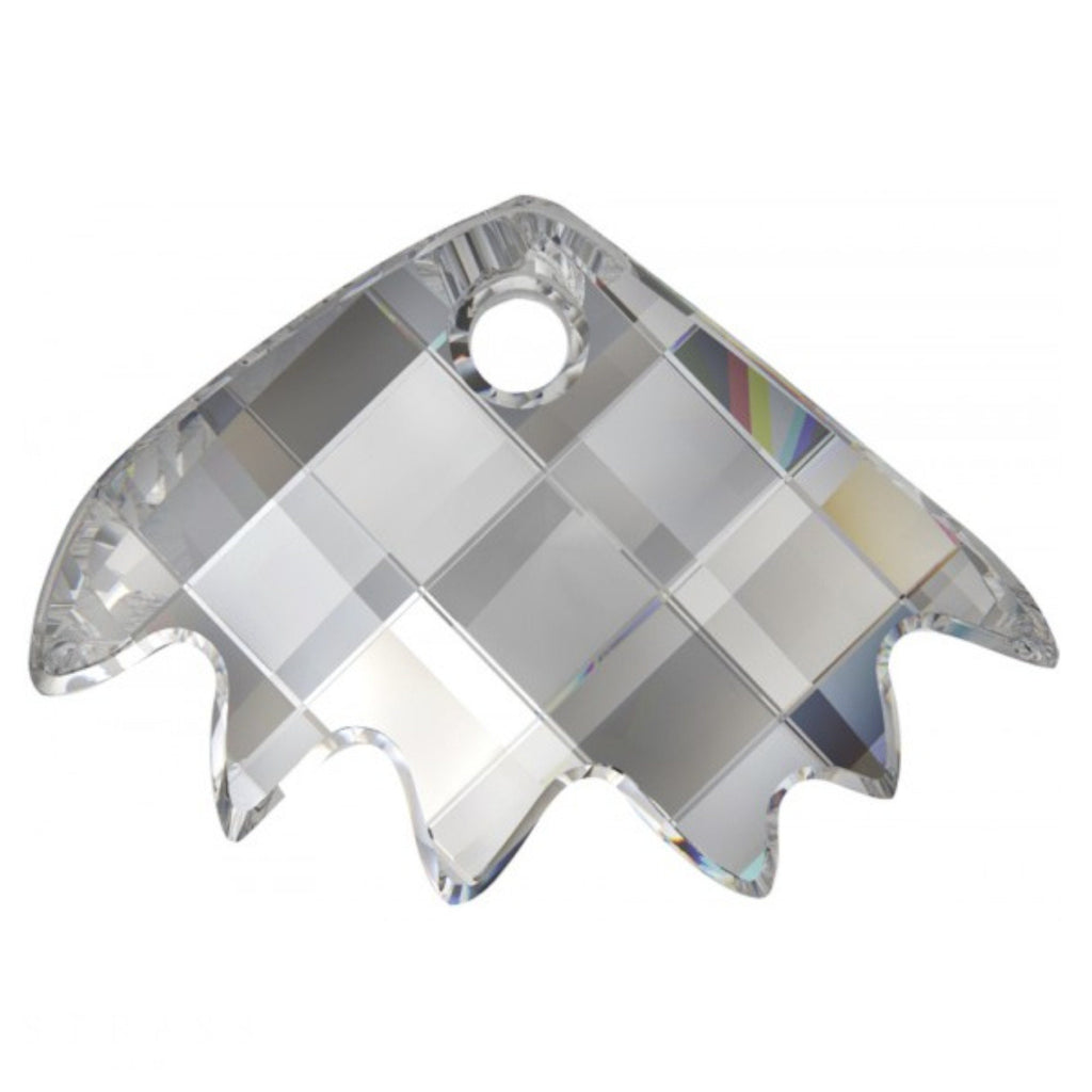 Zinnia pendant 6902 Swarovski® silver shade 16.5x25mm