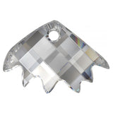 Zinnia pendant 6902 Swarovski® silver shade 16.5x25mm