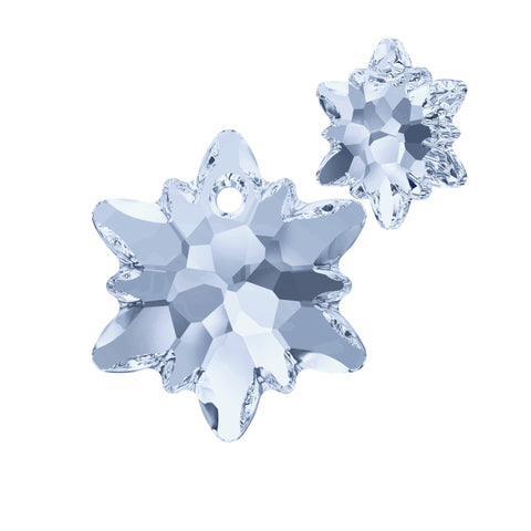 The Edelweiss Pendant 6748 Swarovski® blue shade 18mm oz267