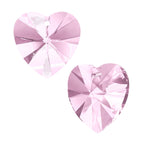 Xilion Heart Pendant 6228 Swarovski® Rosaline (508) 14.4x14mm