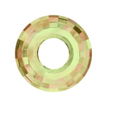 Disk pendant 6039 swarovski 25mm crystal luminous green