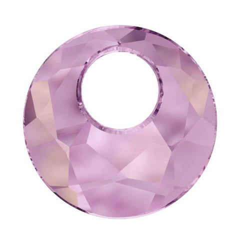 Victory pendant 6041 swarovski crystal 28mm crystal lilac shadow