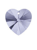 Xilion Heart Pendant 6228 Swarovski® Provence Lavender (283) 10.3x10mm