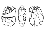 Divine rock pendant 6191 Swarovski® designer edition crystal (001)  48mm