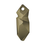 Kaputt pendant 6912 swarovski®  28mm crystal (001) metallic light gold (mlgld)