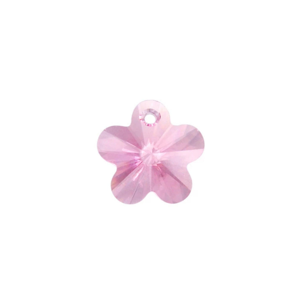 Flower pendant 6744 Swarovski® Light Rose (223) 14mm 772