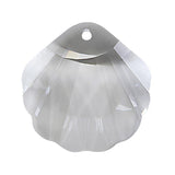 Shell pendant Swarovski®  6723 Crystal (001) Silver Shade (SSHA) 16MM 107