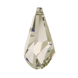 Polygon drop pendant 6015 Swarovski® crystal silver shade 50mm