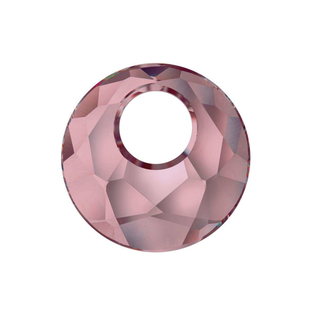 Victory pendant 6041 swarovski crystal 28mm Antique Pink oz278