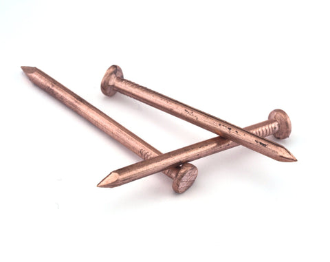Escutcheon Pins 50mm (3.5mm thickness) Nails Raw Copper tacks brads String art OZ2536-450