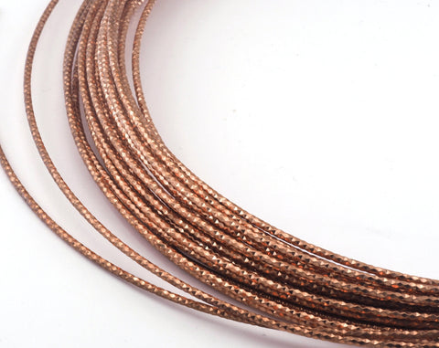 Textured Raw Copper Wire 3mm  RF1-03