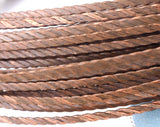 Swirl Raw Copper Strip sheet 3.5mm (1.75mm thickness) RF8-01
