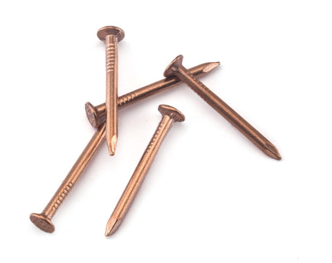 Escutcheon Pins 30mm (2.5mm thickness) Nails Raw Copper tacks brads String art OZ2521-150